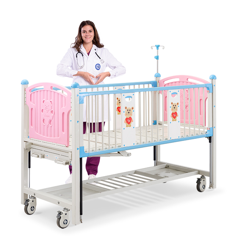 Cx2X 2 Function Newborn Medical Crib Manual Nursing Pediatric Children Hospital Bed