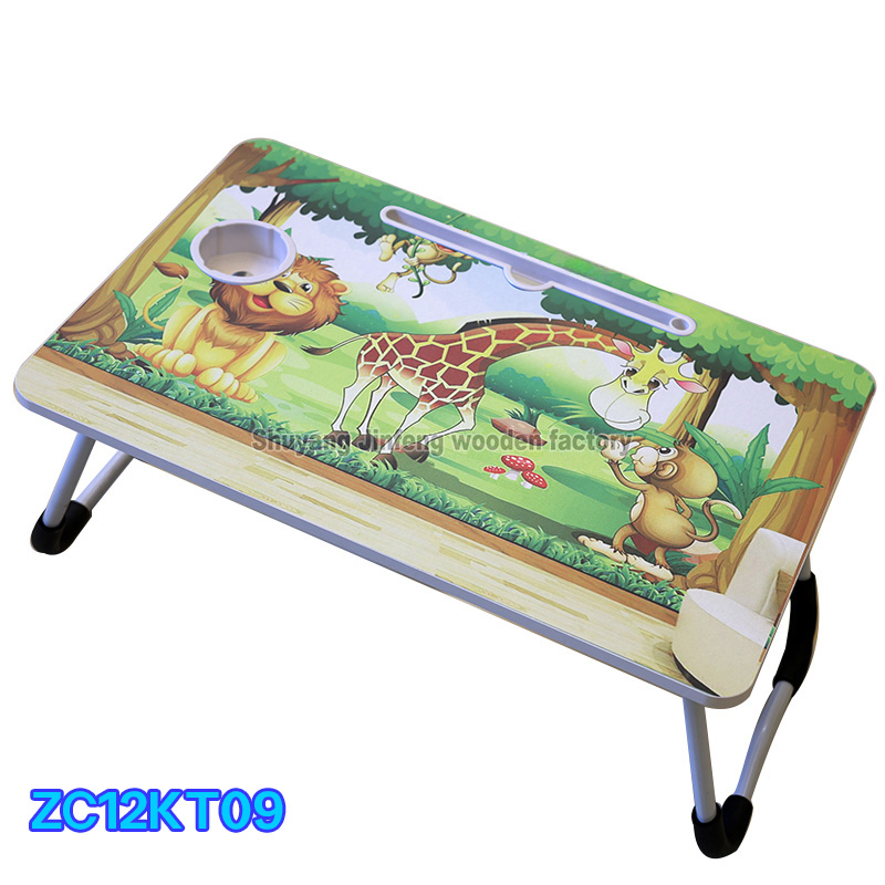 Overbed Table Home Furniture Foldable Laptop Table Computer Desk