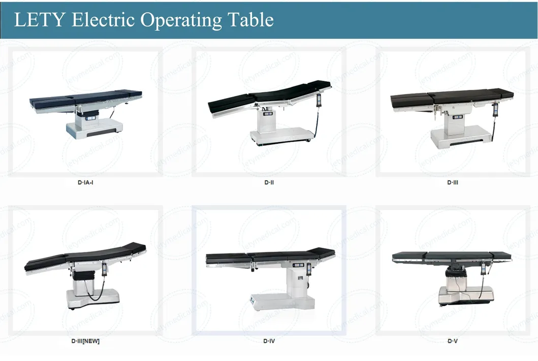 Electric Table Front View