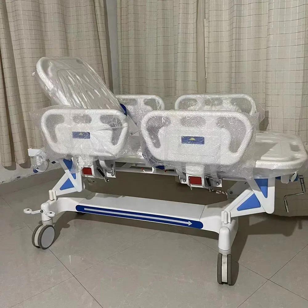 Operation Room Medical Manual Patient Transfer Stretcher Trolley