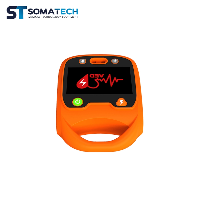 Portable Color Screen Aed Defibrillator Monitor with ECG Biphasic Automated External