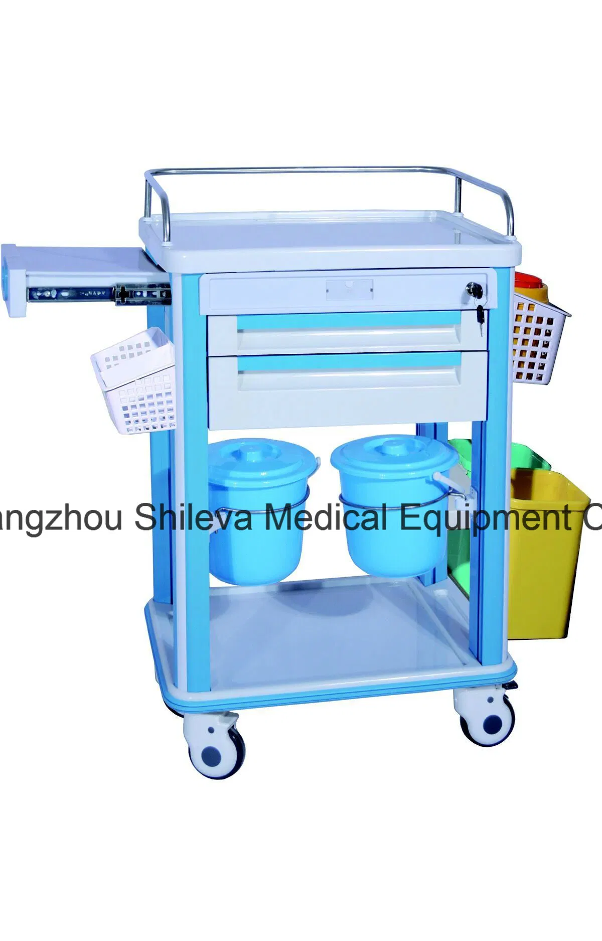 Multi-Function Hospital Emergency Medical Trolley Surgery Room Crash Cart