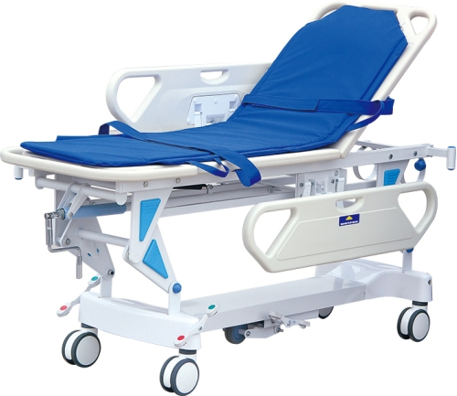 Factory Wholesale Medical Transport Stretcher Transfer Trolley Hospital Bed