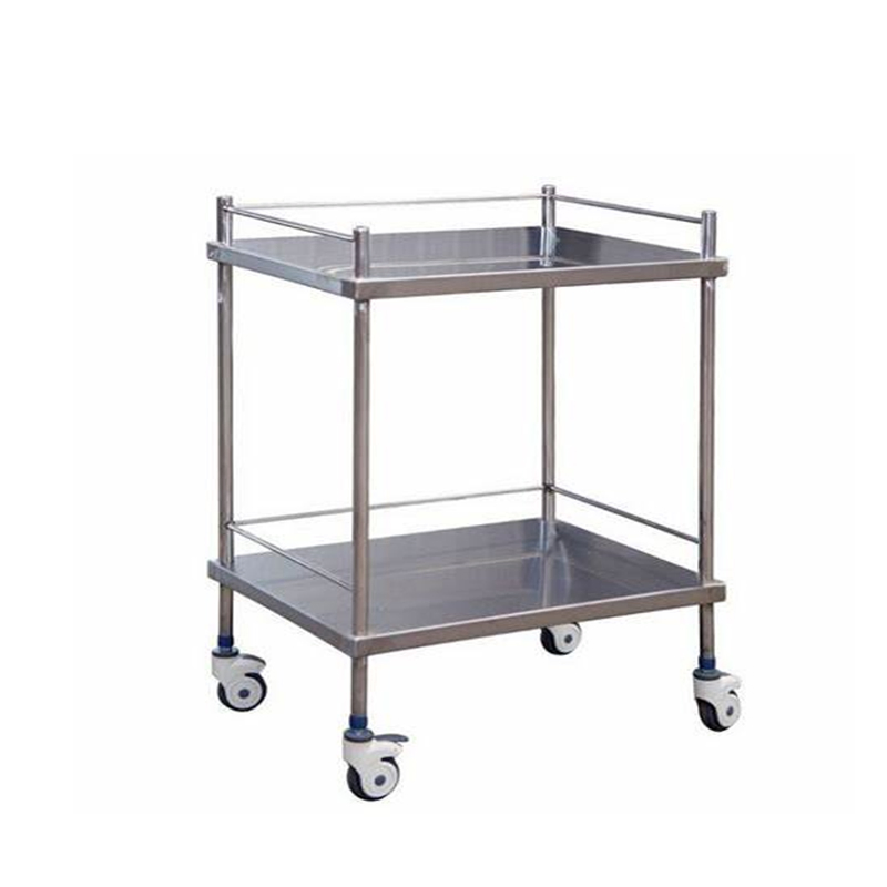 Industrial Reasonable Price Convenient Installation Clean Sterile Hospital Medical Surgical Equipment Small Stainless Steel Instrument Trolley