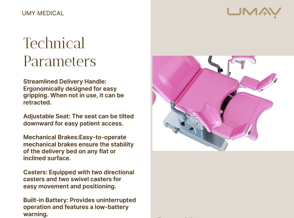 Birthing Bed Detail 7