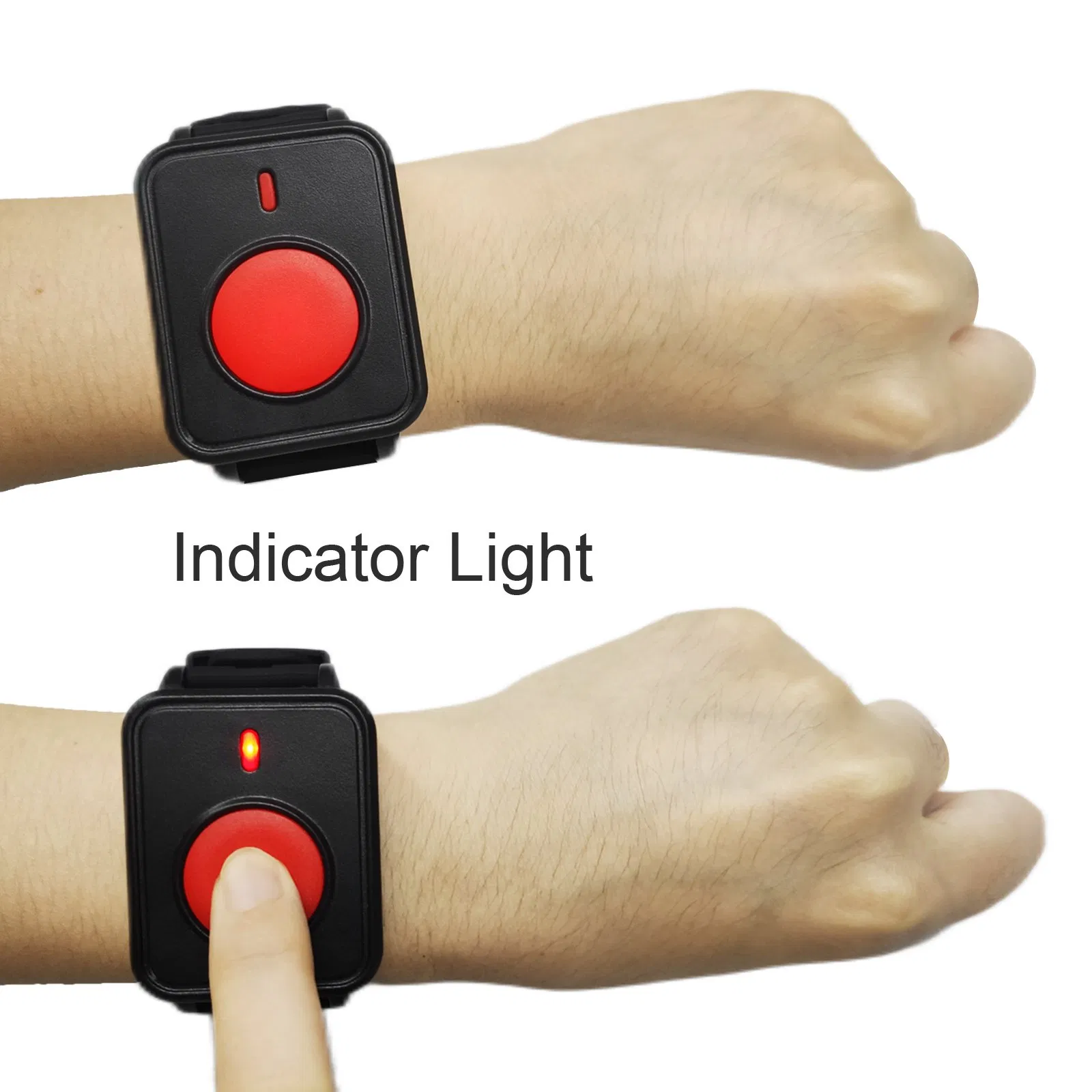 Wireless Caregiver Pager Call Button Nurse Alert System for Home/Elderly Monitoring/Patient/Disabled