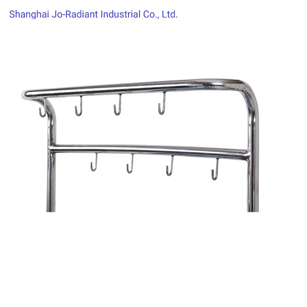 Mobile Hospital Furniture ABS Medical Anesthesia Crash Trolley Cart