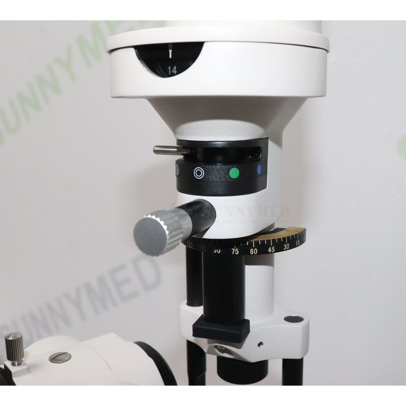 Sy-V003-1 China Ophthalmic Equipment Optical Slit Lamp Microscope with 3000K Color Temperature Light Source