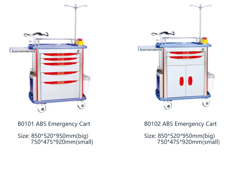 Emergency Cart Front View