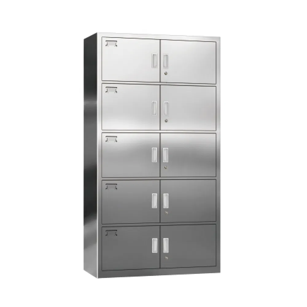 Stainless Steel 2 Years Warranty Single Medical Storage Cabinets for Pharmacy Use