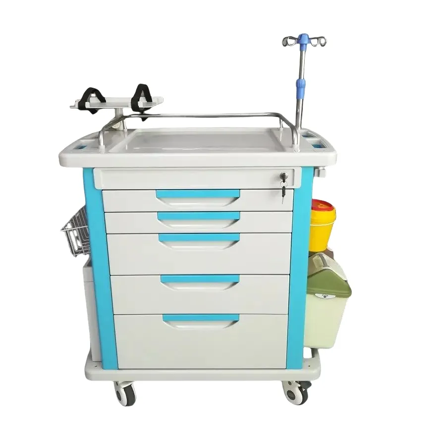 ABS Resuscitation Crash Emergency Cart