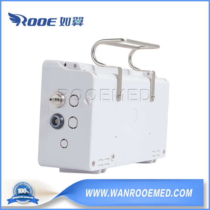 High Quality Multi-Parameter ICU Portable Visual Alarms Function Medical Vital Sign Patient Monitor for Blood Pressure / Blood Oxygen / Pulse Rate