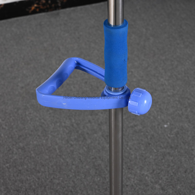High Quality Stable Movable IV Pole Infusion Stand for Patient Nursing