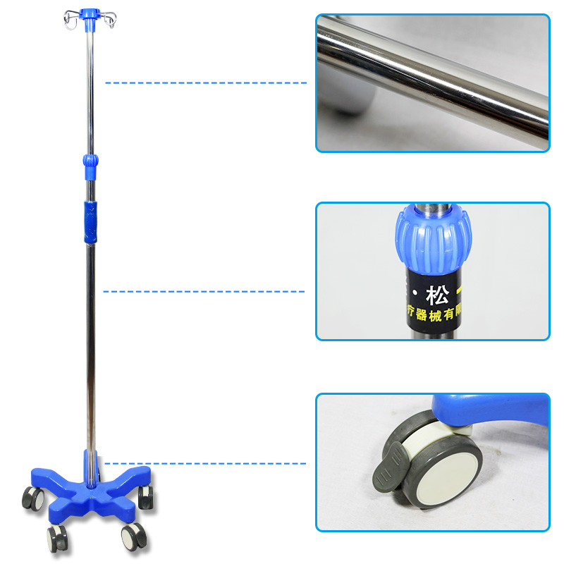 Outpatient Infusion Stand Floor-Standing Stainless Steel Infusion Stand Wholesale Infusion Stand