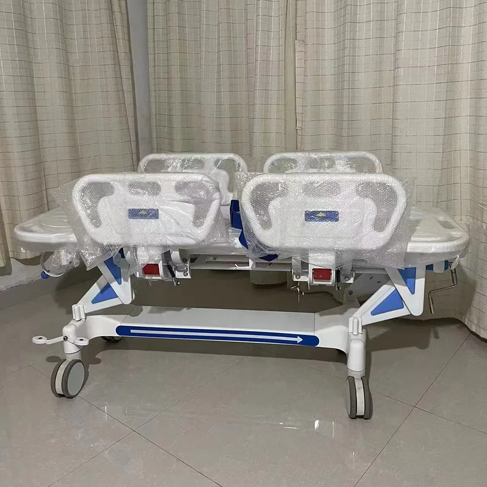 Operation Room Medical Manual Patient Transfer Stretcher Trolley