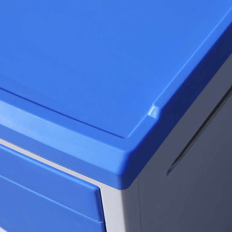 Factory Price Hospital Bedside Cabinets ABS Medical Hospital Bedside Table with Wheels for Clinics