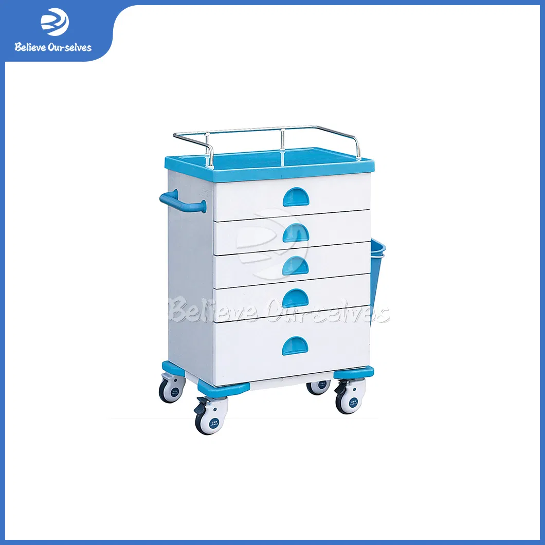 Huaren Modern Physiotherapy Medical Equipment Wholesaler Surgical Instrument Trolley
