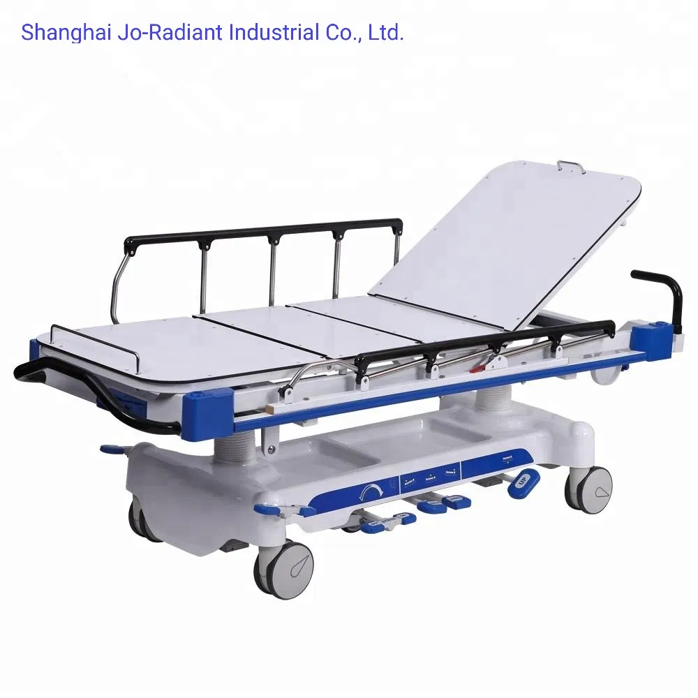 Operation Connecting Patient Stretcher Trolley Medical Trolley