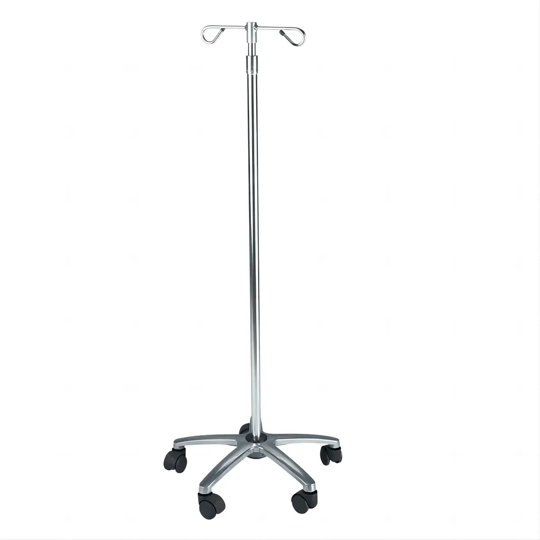 Medical IV Pole Drip Stand 8