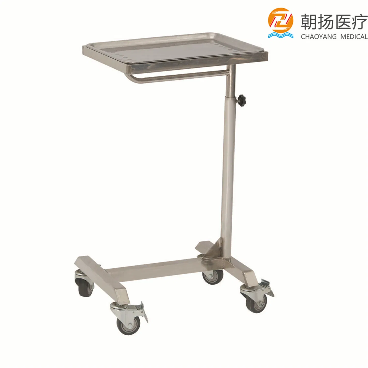 Hospital Stainless Steel Medical Mayo Surgical Table Instrument Trolley