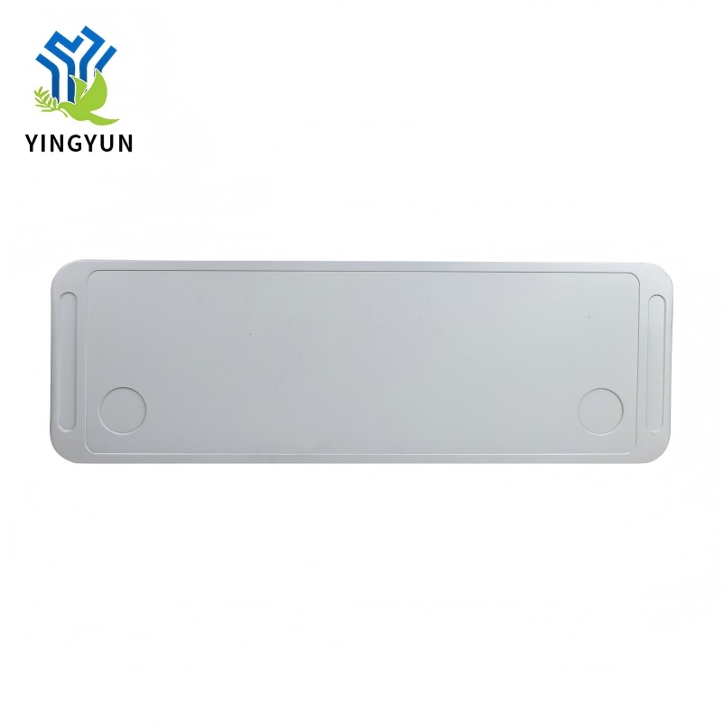 Factory Supply Hospital Overbed Furniture Plastic Fixed Style Dining Table