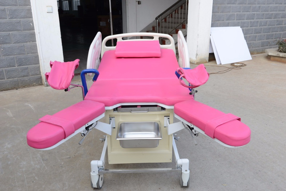 Hospital Electric Gynecological Obstetric Birthing Delivery Bed Surgical Examination Table