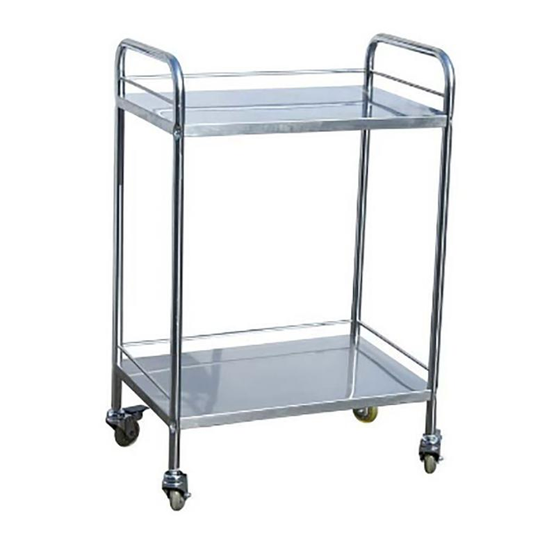 Hospital Medical Furniture Factory Custom Trolley Surgical Instrument Trolley Cart Stainless Steel Hospital Furniture