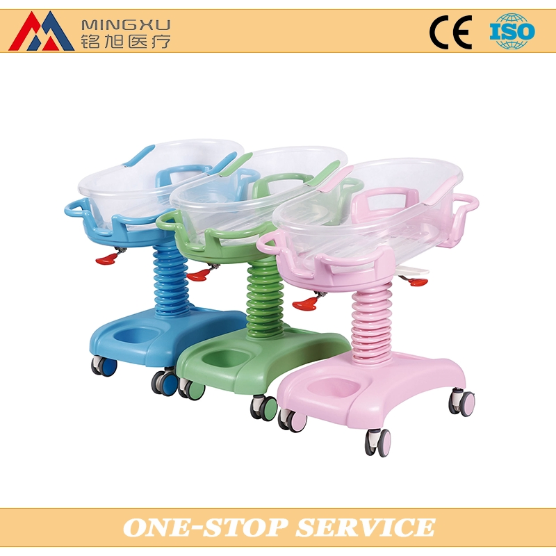 Hospital New Born Baby Bed ABS Tilting Crib Pediatric Neonatal Adjustable Baby Bed for Hospital