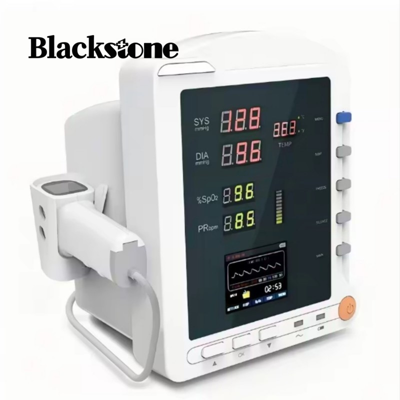 Km5100 Medical Portable Adults Pediatric Neonate Patient Monitor Human Vital Sign Monitor