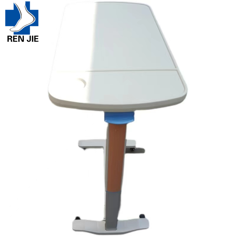 Overbed Table for Hospital Bed Dining Table Top Adjustable Medical Gas Spring Hospital Furniture