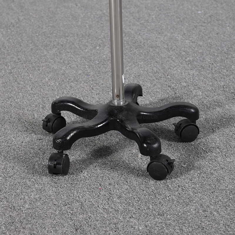 Movable Stable Infusion Pole IV Stand for African Hospital Using