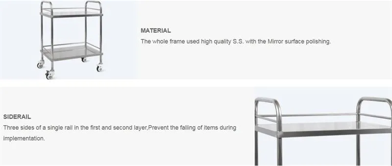 Surgical Instrument Trolley Detail 1