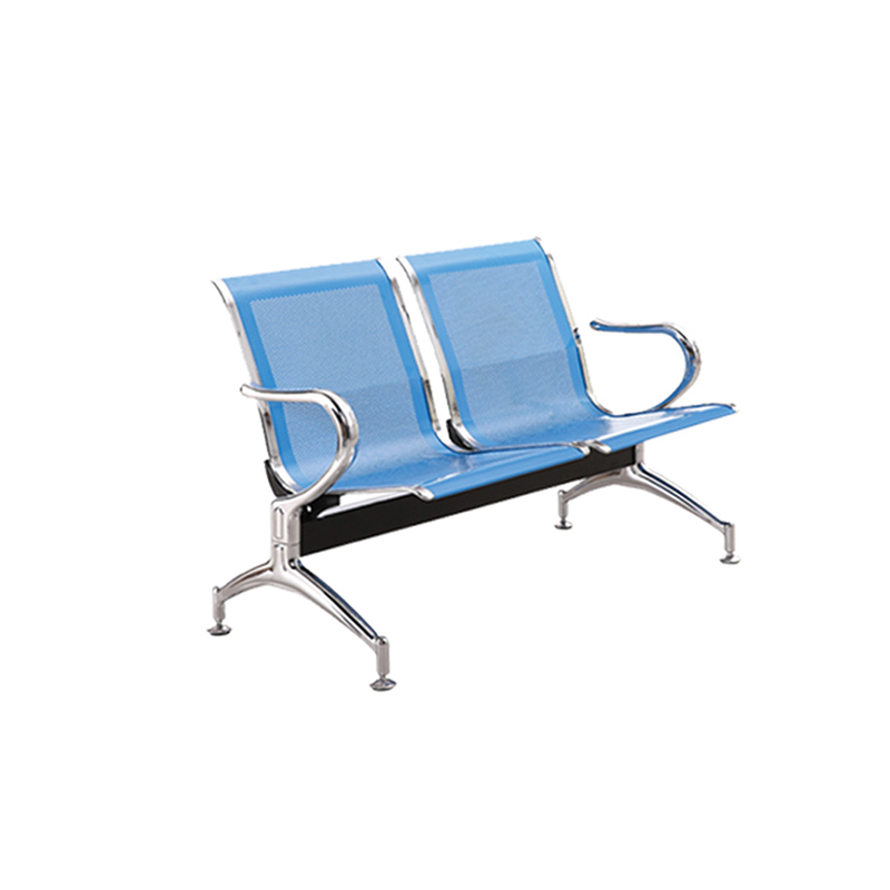 Heavy Duty Metal Frame Waiting Chair - Anti-Rust for Hospital Hall