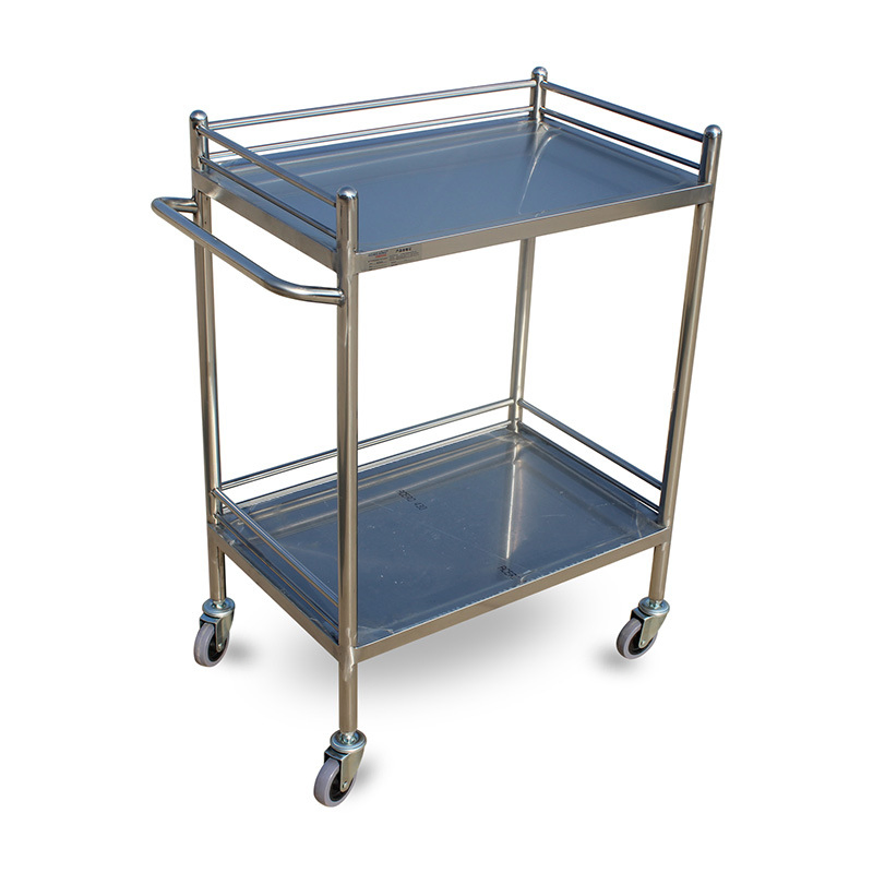 Hospital Surgical Instrument Trolley Stainless Steel Dressing Trolley