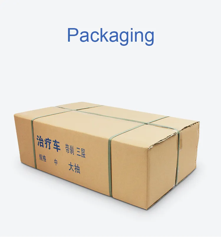 Surgical Instrument Treatment Medical Stainless Steel Trolley