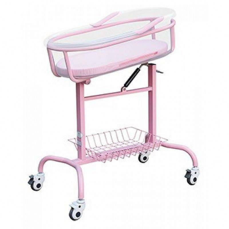 Stainless Steel Baby Bed Hospital Stainless Steel Infant Bed Baby Crib, Pediatric Hospital Medical Bed