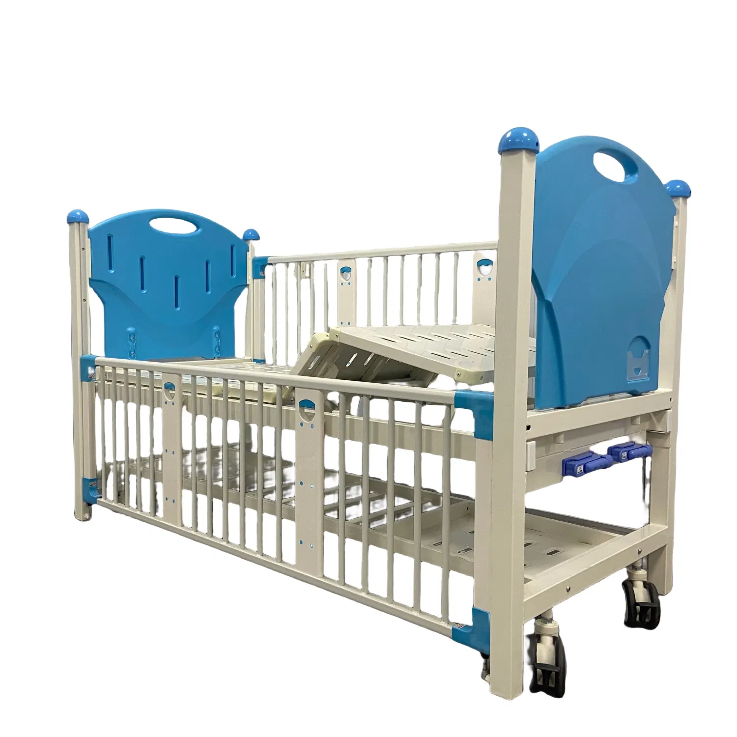 Sfda Approved Manual Two Function Hospital Pediatric Beds