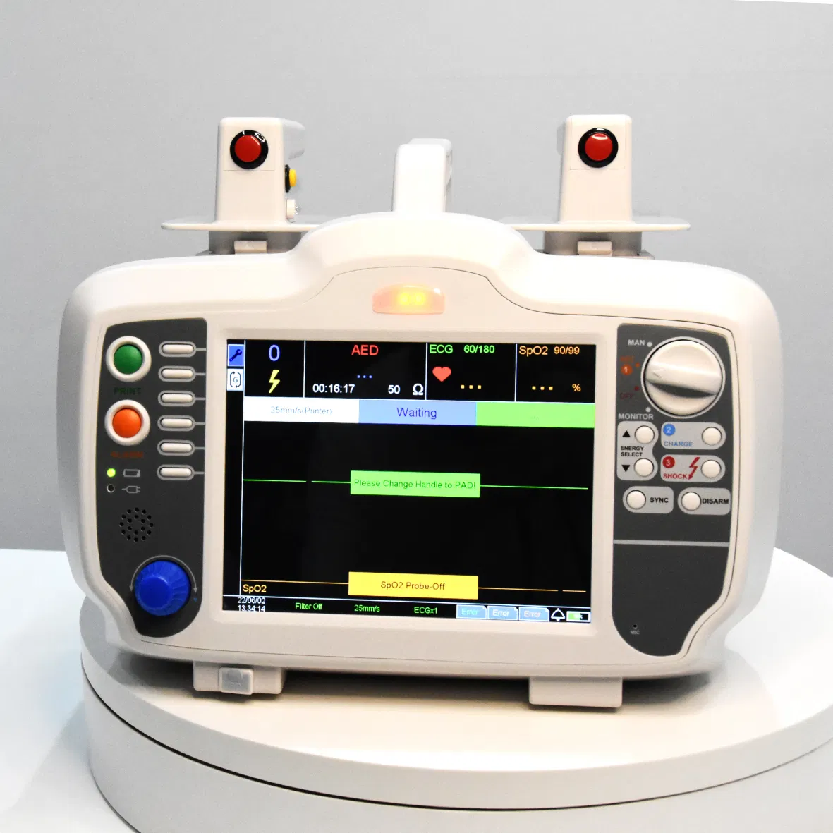 Defibrillator Monitor View 4