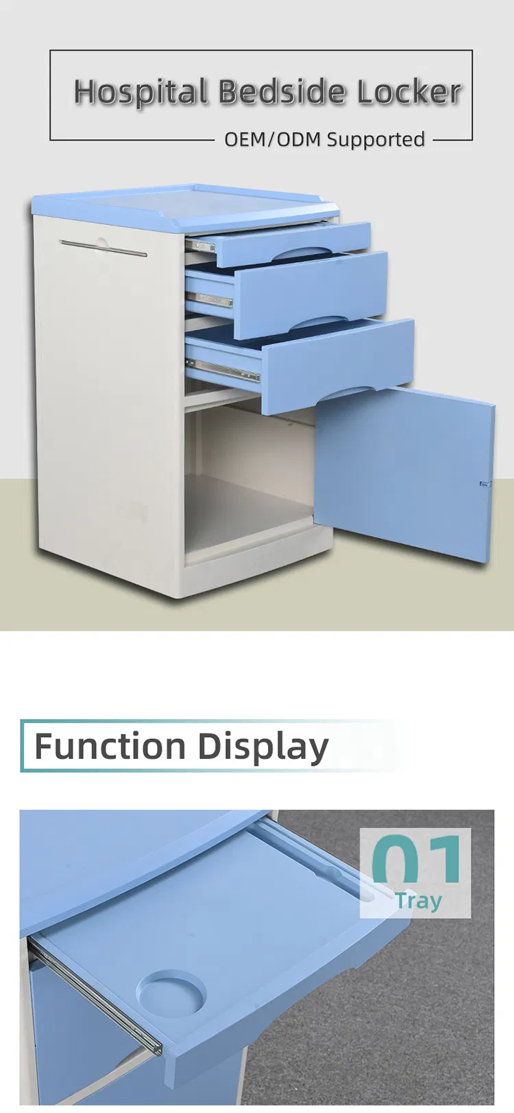 Hospital Side Table Detail