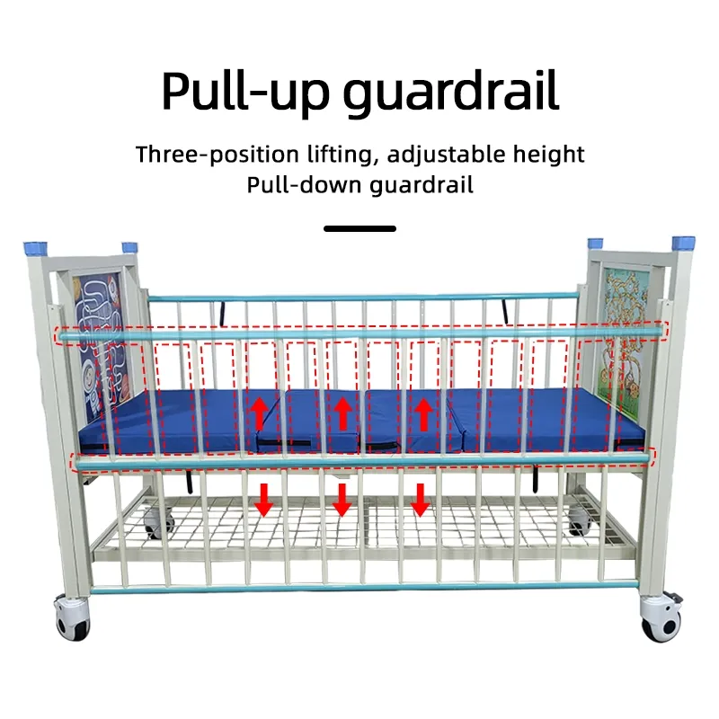 Two Function Pediatric Hospital Bed