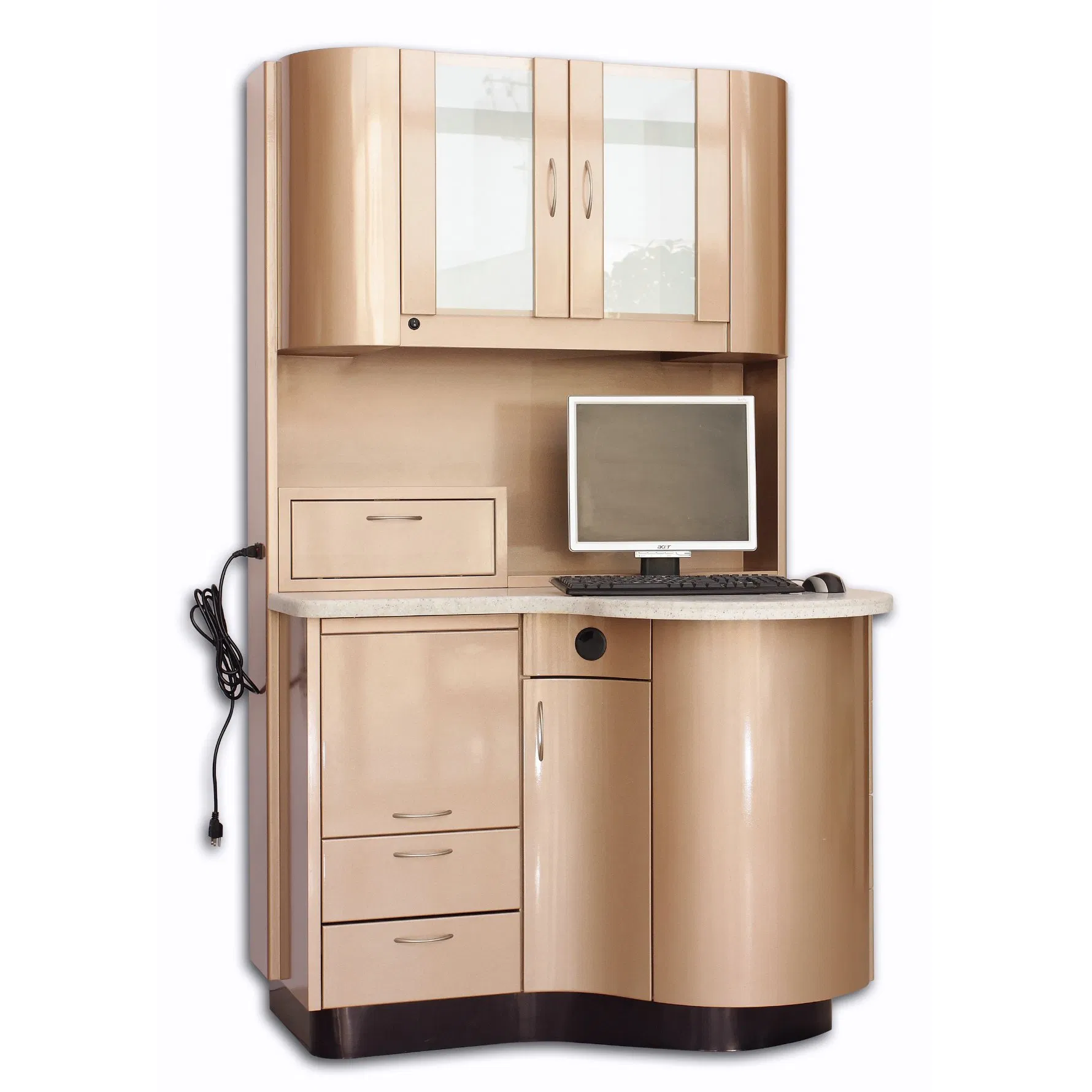 Customized Furniture Multi-Color ABS Plastic Medical Hospital Clinic Dental Cabinet for Consulting Room Laboratory