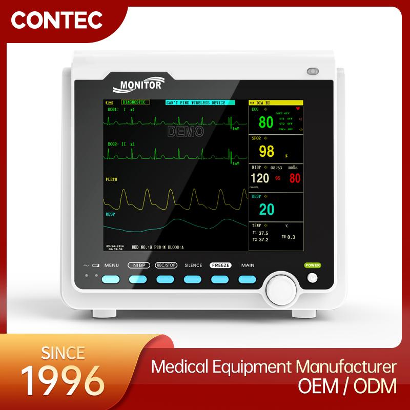 Real Manufacturer Contec Cms6000 CE Medical Equipment Vital Sign Patient Monitor