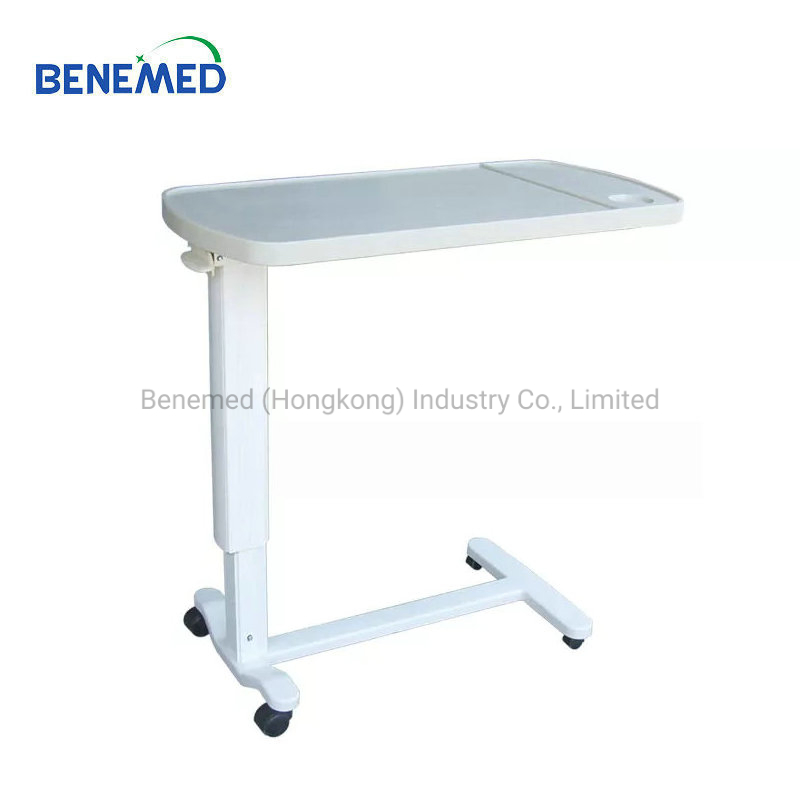 Medical Furniture Best Quality ABS Overbed Table for Hospital Room