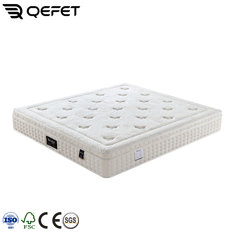 Five-Star Hotel Mattress Modern Natural Latex Memory Foam Independent Pocket Springs for Bedroom Hospital School Home Furniture