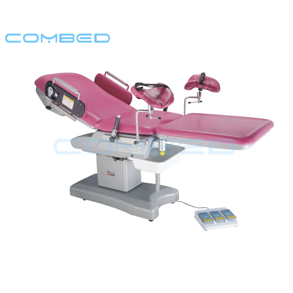 Adjustable Height Backrest Seat Precise Electric Hospital Delivery Birthing Bed