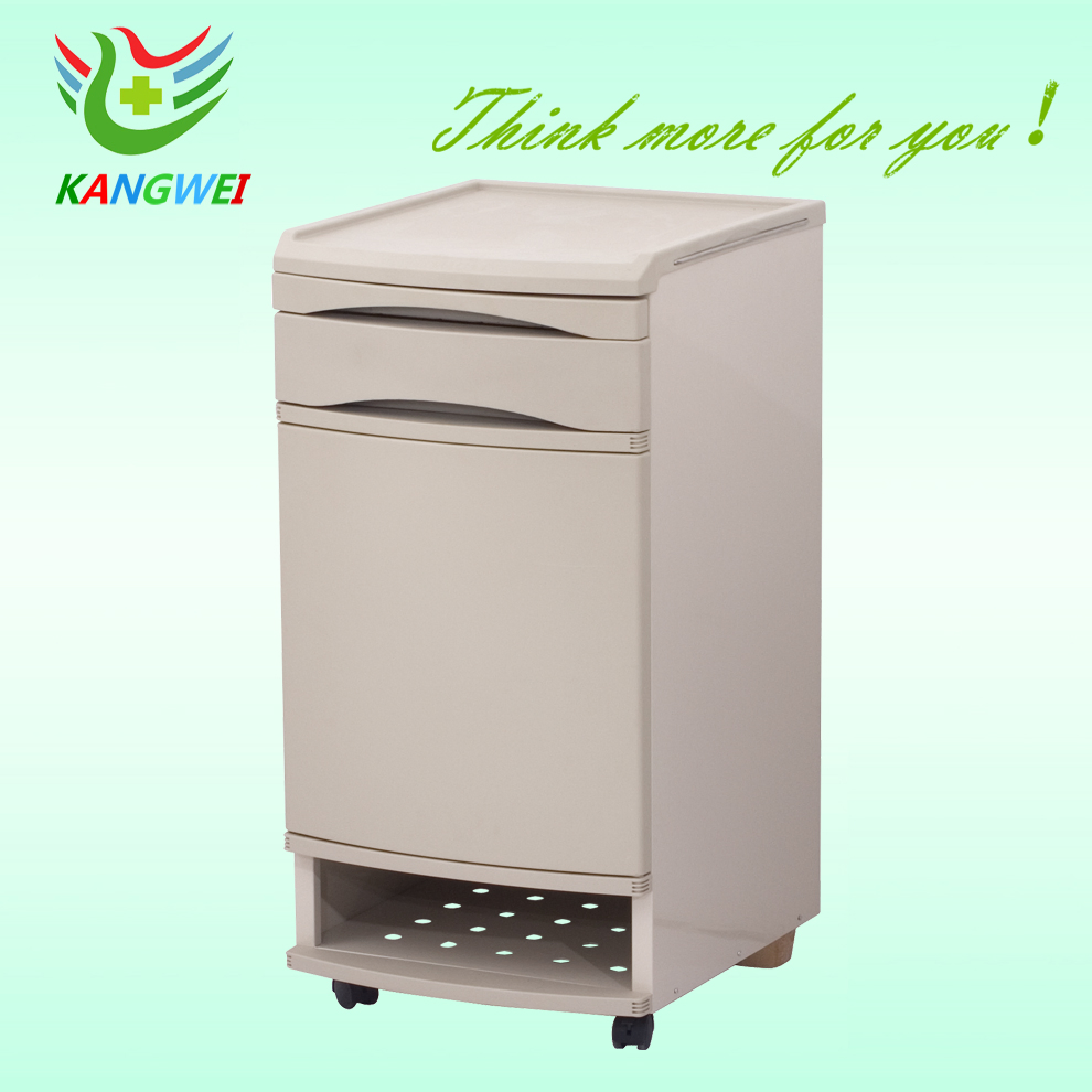 ABS Medical Hospital Bedside Cabinet Home Nursing Bedside Table Slv-D4007