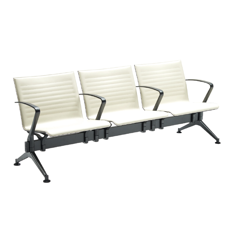 High Quality PU Foam High Back Public Furniture 3 Seaters Waiting Chair for Airport or Hospital