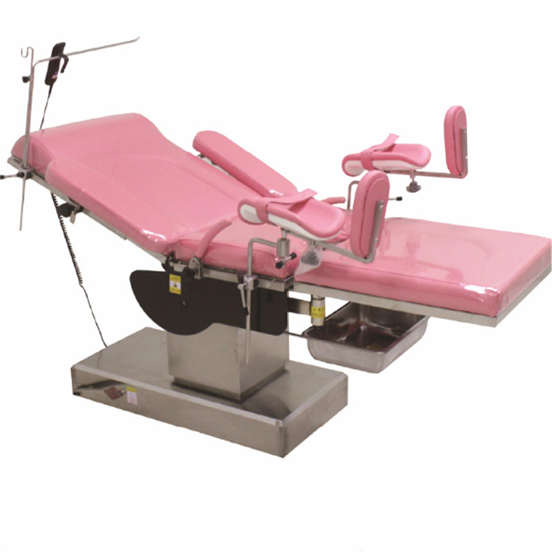 Electricity Gynaecology Table Electric Obstetric Surgery or Ot Bed Birthing Electric Gynecology Equipment Delivery Bed