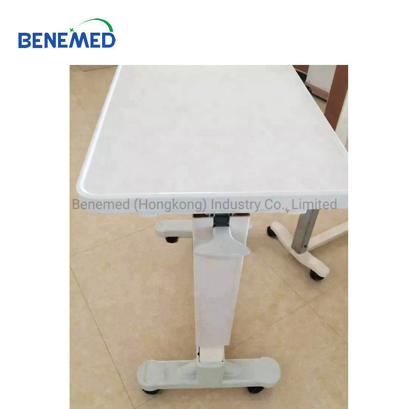 Medical Furniture Best Quality ABS Overbed Table for Hospital Room