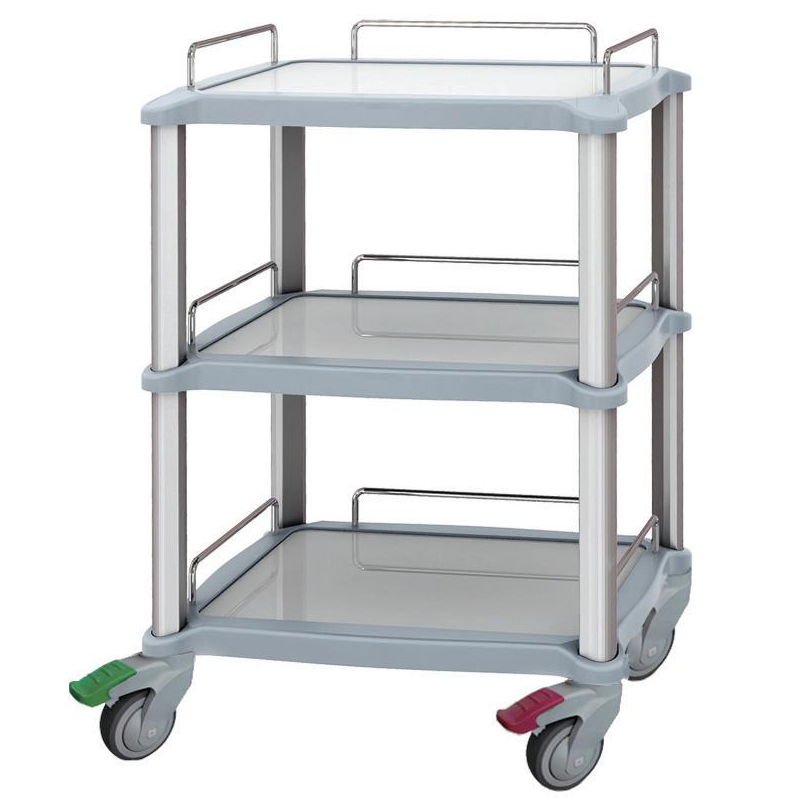 Low Price Metal Customized Color Surgical Instrument Trolley